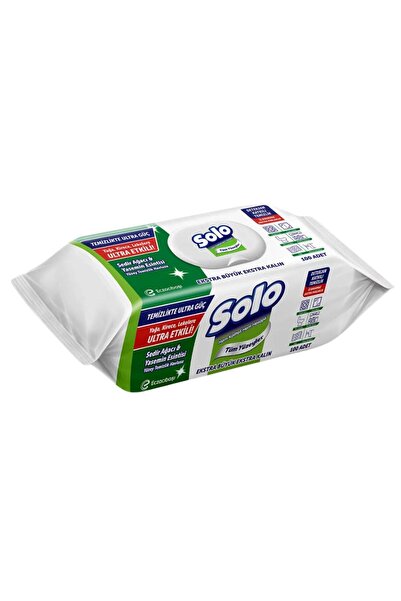 Solo Temizlikte Ultra Güç Sedir Ağacı&yasemin Esintisi Yüzey Temizlik Havlusu 100 Yaprak