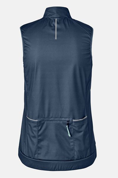 Tchibo Women Sportswear Fit Sleeveless Cycling Jacket, Navy