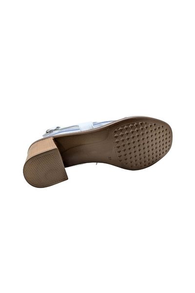 ENZO Breezeloom Genuine Leather Heeled Sandals