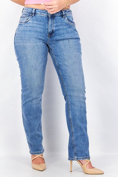 Esprit Women Regular Fit Washed Denim Jeans, Blue
