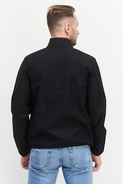 Geox Men Solid Bomber Jacket, Black