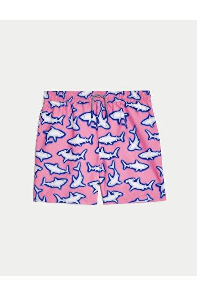 Marks & Spencer Köpekbalığı Desenli Deniz Şortu (6-16 Yaş)