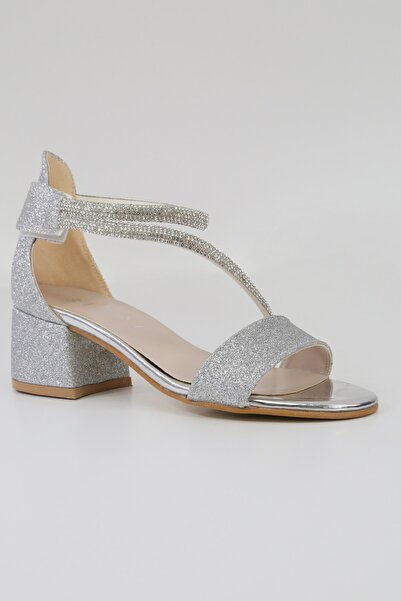 SIRRI Rochie de seara Dazzle pentru fete Sandale cu toc Pantofi