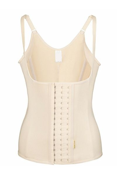 MİSTİRİK Trigoso Model 4 Stage Latex Skin Corset with Hooked Waist Thinning Effect and Underwire Straps