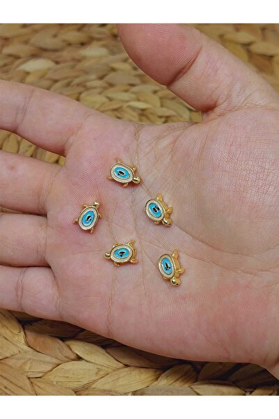 Yasamtohumu Pozlaćeni krem kornjača srednji aparat/2 komada (53252)