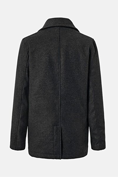 Tchibo Men Textured Trench Coat, Grey