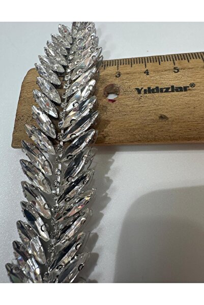 KARAASLAN Kristal Taşlı Gümüş Motif Yapıştırma
