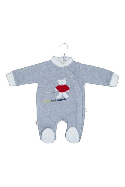 Flexi 247193   Model Baby Rompers with Booties