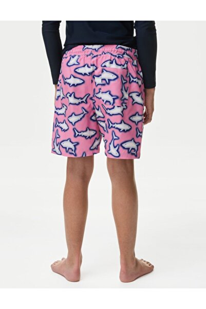 Marks & Spencer Köpekbalığı Desenli Deniz Şortu (6-16 Yaş)
