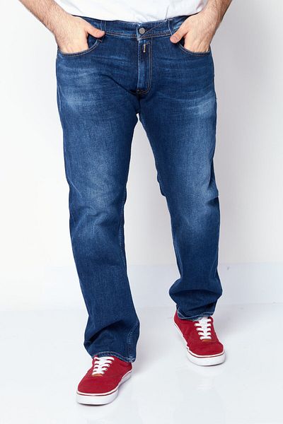 Replay Men Comfort Fit Rocco Stretchable Jeans, Indigo