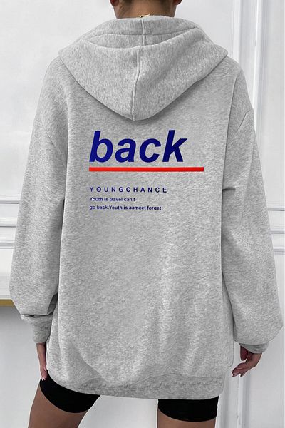 memowear Ζακέτα με στάμπα με θέμα Unisex 2ip πλεκτό ύφασμα