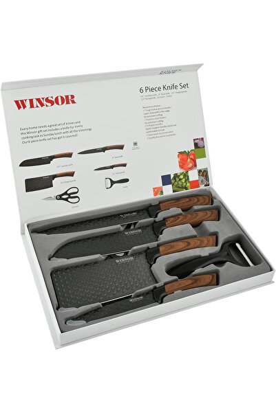 Winsor 6 pc knife set