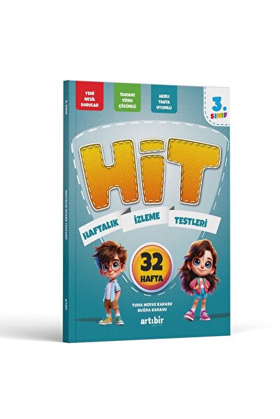 Artıbir Yayınları 3 Sınıf (Hit) Haftalık İzleme Testleri