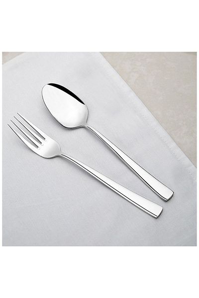 Nehir Sea 30 Piece Fork Spoon Set - Classic Without Blades