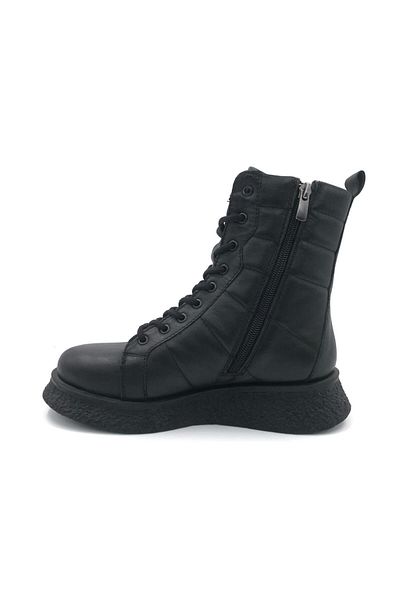 STEP MORE Μαύρες μπότες μοντέλου Z412610