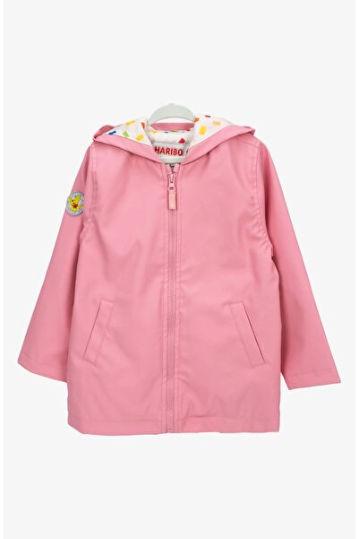 Haribo Pu Çocuk Yağmurluk - Pembe