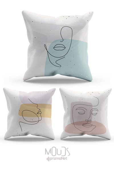 Moud's Dvostrano Štampano Jedna linija Sa deznom Trostruka kombinacija Antilo...