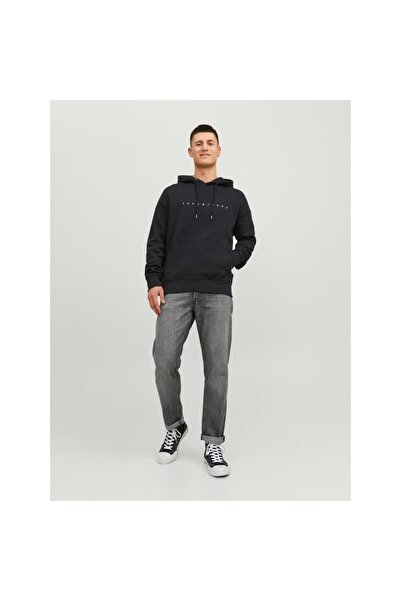 Jack & Jones Hanorac cu glugă pentru bărbați - Logo cu stea