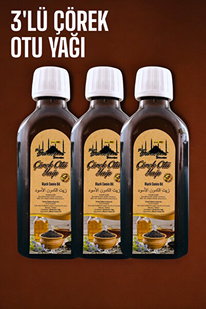 Tarihi SultanAhmet Baharatçısı Çörek Otu Yağı 3*100ml. (3 Lü Set)