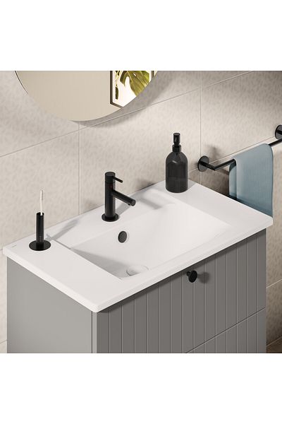 VitrA A 4255736   - Baterie pentru chiuvetă cu vas negru mat