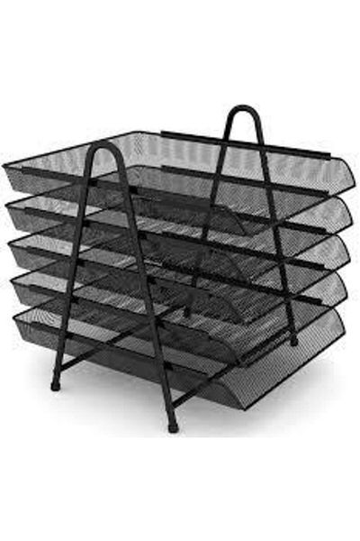Mas Set of 5 Bion Black Paper Shelves