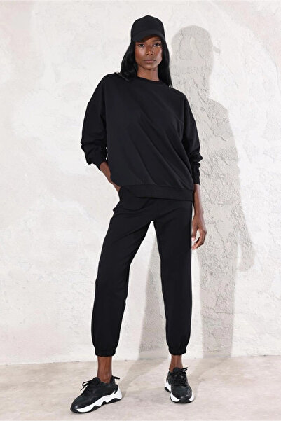 My Blog Set cu mânecă lungă Black Riven cu picioare elastice-98243