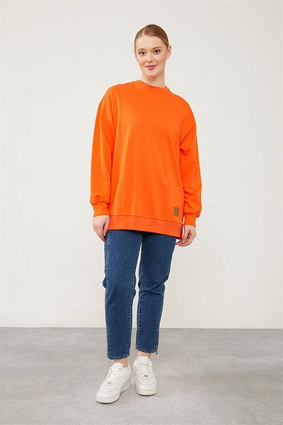 Levidor shirtLevidor Benetton – Geripptes Basic-Sweatshirt mit Fahrradkragen