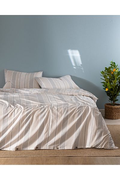Madame Coco Henri King Size Duvet Cover Set - Yarn Painted