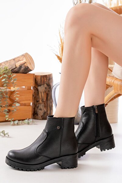 Dericalle shoes Hakiki Deri Kadın Günlük Bot
