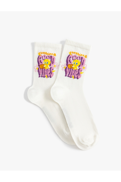 Koton Лицензирани чорапи с мотив Tweety