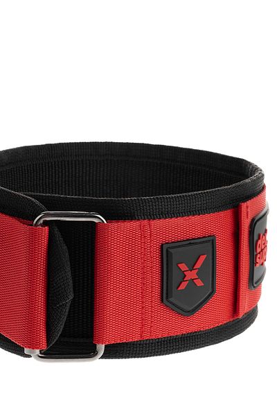 Dex Supports Lasting Energy Weight Belt X-Legion Weightlifting Belt Red- S-M