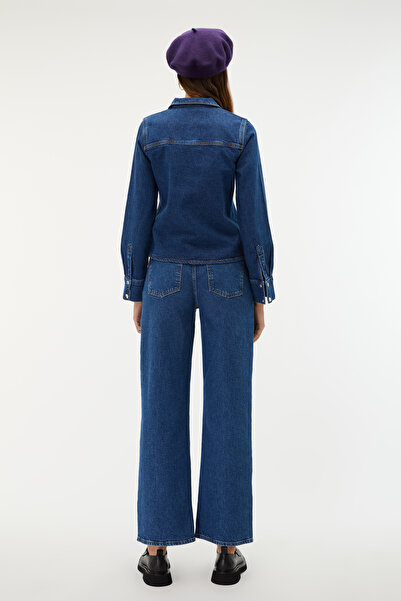 Mudo Jeans Jacket with Double Pocket Zipper