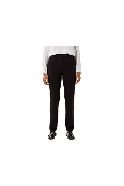 Brax Fabric trousers for women in black