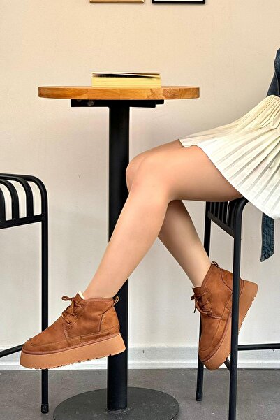 Oksit Удобни ботуши Danto Ultra Platform с дебела подметка и връзки, подплатени с кожа