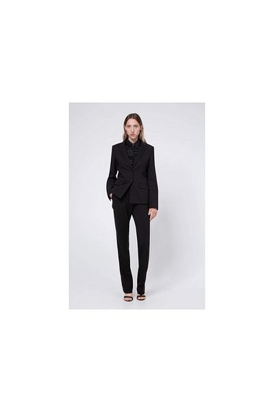 Hugo Boss Langarmbluse Für Damen In Schwarz