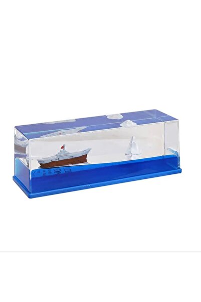 DÜVENCİ TİCARET Mantar Tıpalı Şişe İçinde Batmayan Titanik Gemi