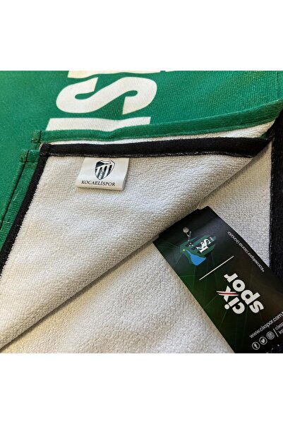 Cix Spor Πετσέτα με άδεια Kocaelispor Πράσινο-Μαύρο