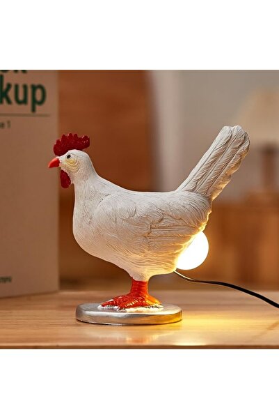 lyfs Usb Lamp Decorative Night Lights Simulated Animal Funny Easter Home Decor Party Carnival Chicken Lam