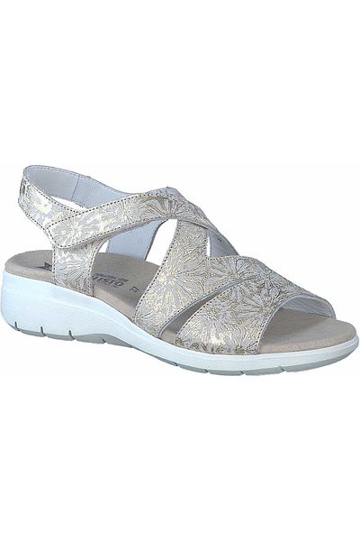 Mephisto Outdoor Sandalen für Damen ve zlaté barvě
