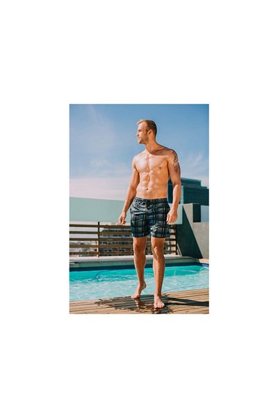 Guggen Mountain Pyjama Kurz Für Herren In Grau