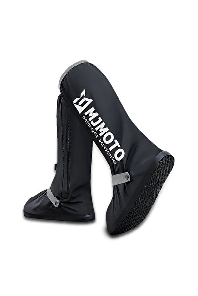 Choice غطاء أسود لأحذية الدراجات النارية للجنسين، مقاوم للماء، مقاس 42.