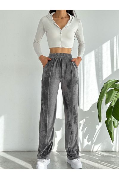 winmoda Wide Leg Velvet Pants Max Boy / Wide Leg Velvet Pants
