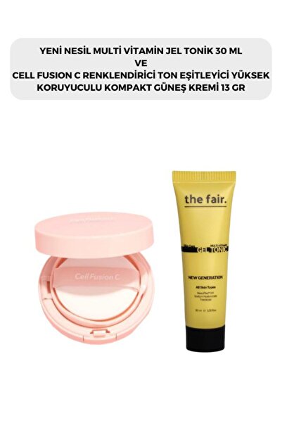 the fair. the fair. Multi Vitamin Jel Tonik 30 ml ve Cell Fusion C Renklendir...