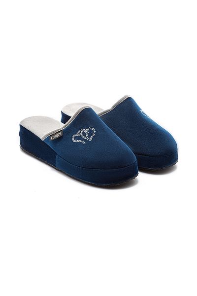 Twigy Γυναικείες παντόφλες σπιτιών Navy Blue - Μέγεθος 36/40