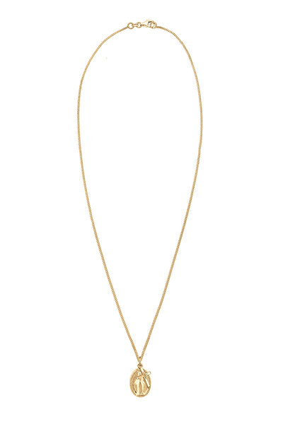 ELLI Náhrdelník Dámský přívěšek s motivem kříže Panny Marie ze stříbra ryzosti 925