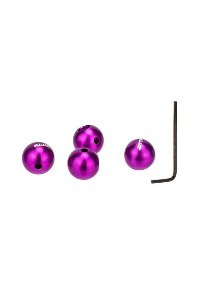 ZTTO 4pcs Purple ZTTO MTB Road Bike Brake Cable Cap Wire End Caps Brake Shifter Cable Tips Crimps Bicycle