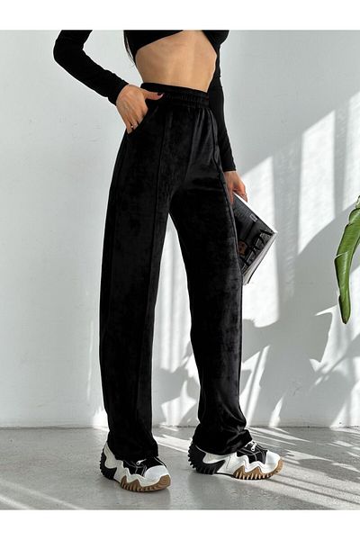 winmoda Wide Leg Velvet Pants Max Boy / Wide Leg Velvet Pants