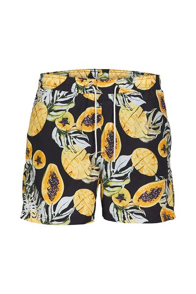 Jack & Jones 12253510   - Jpstfiji Jjswim Aop Originals Μαύρο Ly