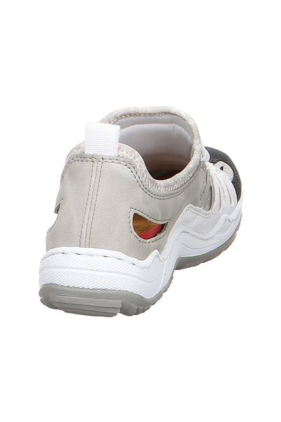 Rieker Sportliche Slipper Für Damen In Weiß