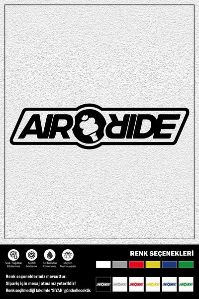 Ecce Autocolant Air Ride 30 X 7 Cm Eru00054